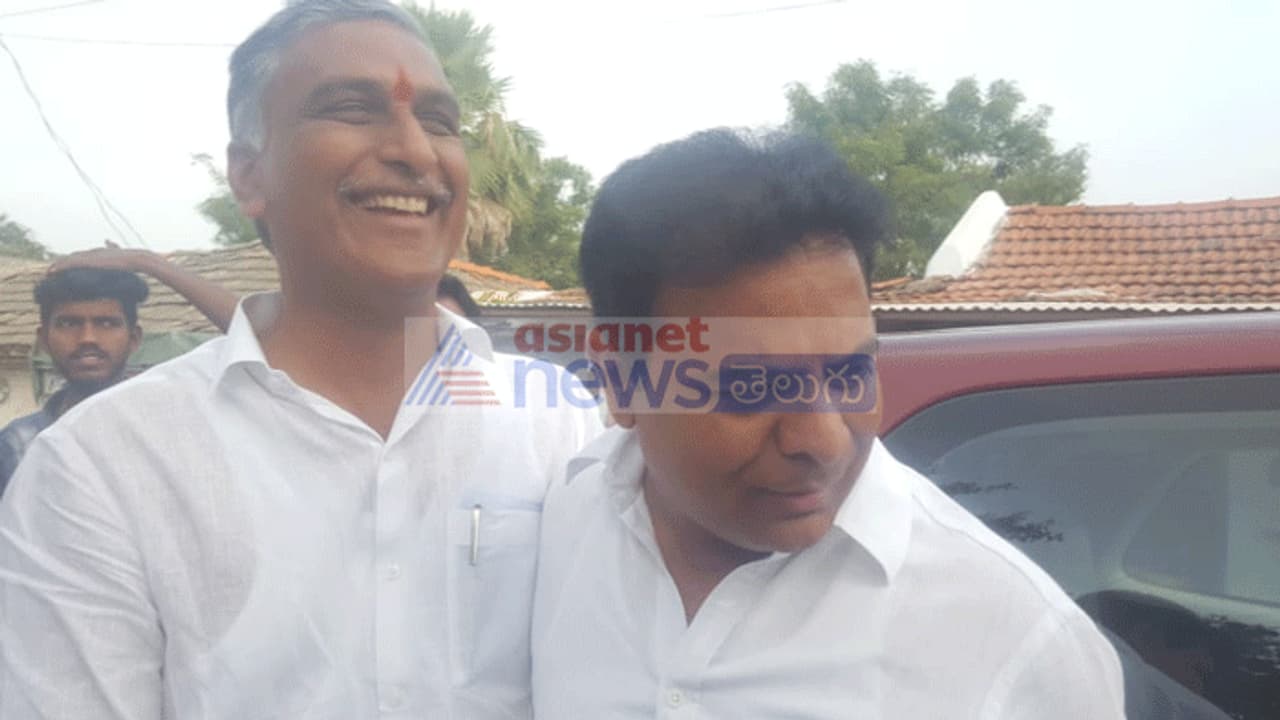 కేటీఆర్ కు అసలు సవాల్ హరీష్ రావే... కేటీఆర్ కు అసలు సవాల్ హరీష్ రావే...