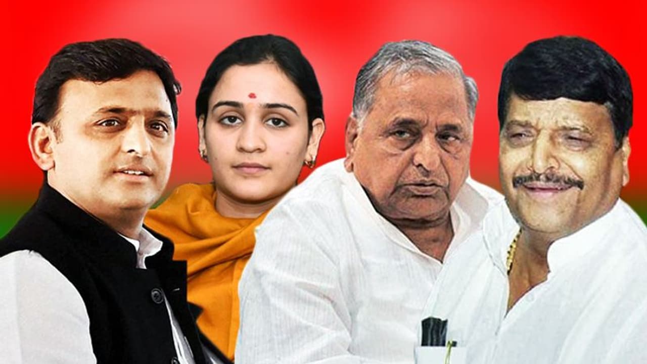 यादव परिवार में फिर बड़े घमासान के आसार, शिवपाल के पोस्टरों से मुलायम गायब