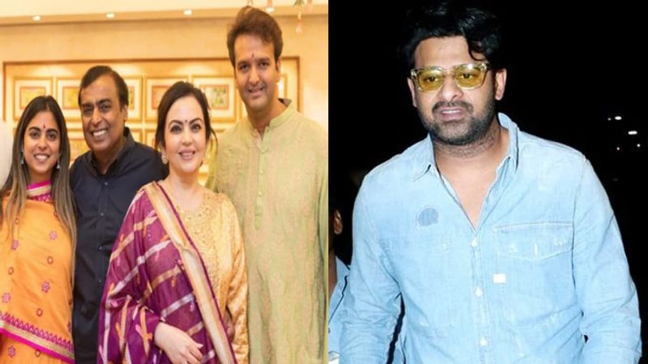 అంబానీ పెళ్లి సందడిలో ప్రభాస్.. స్పెషల్ ఎట్రాక్షన్!