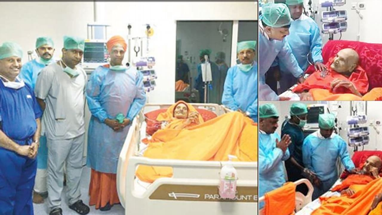 ಐಸಿಯುನಲ್ಲಿದ್ದರೂ ಶಿವಪೂಜೆ ಸಿದ್ಧತೆ ನಡೆಸಿ ಎಂದ ಸಿದ್ಧಗಂಗಾ ಶ್ರೀಗಳು ಐಸಿಯುನಲ್ಲಿದ್ದರೂ ಶಿವಪೂಜೆ ಸಿದ್ಧತೆ ನಡೆಸಿ ಎಂದ ಸಿದ್ಧಗಂಗಾ ಶ್ರೀಗಳು