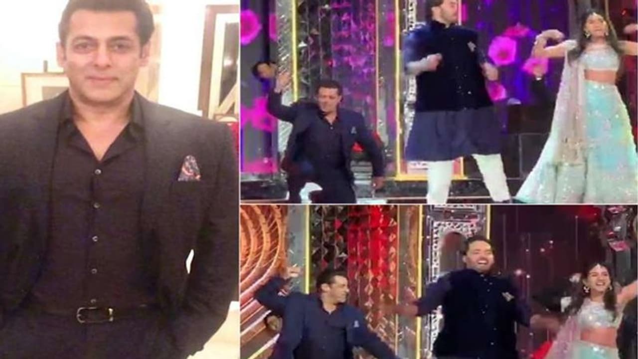 అంబానీ సంగీత్.. సల్మాన్ బ్యాక్ డ్యాన్సర్ అయిపోయాడుగా!