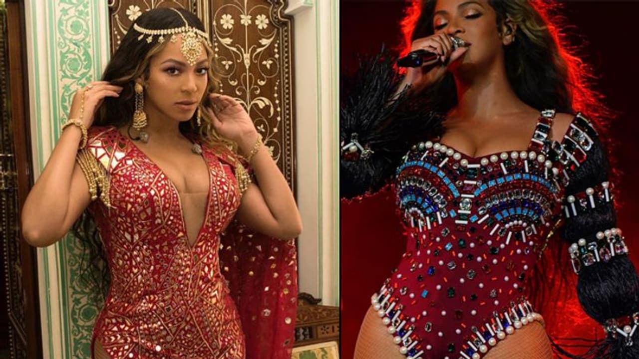 Take a look at Beyoncé rocking it at #IshaAmbaniSangeet