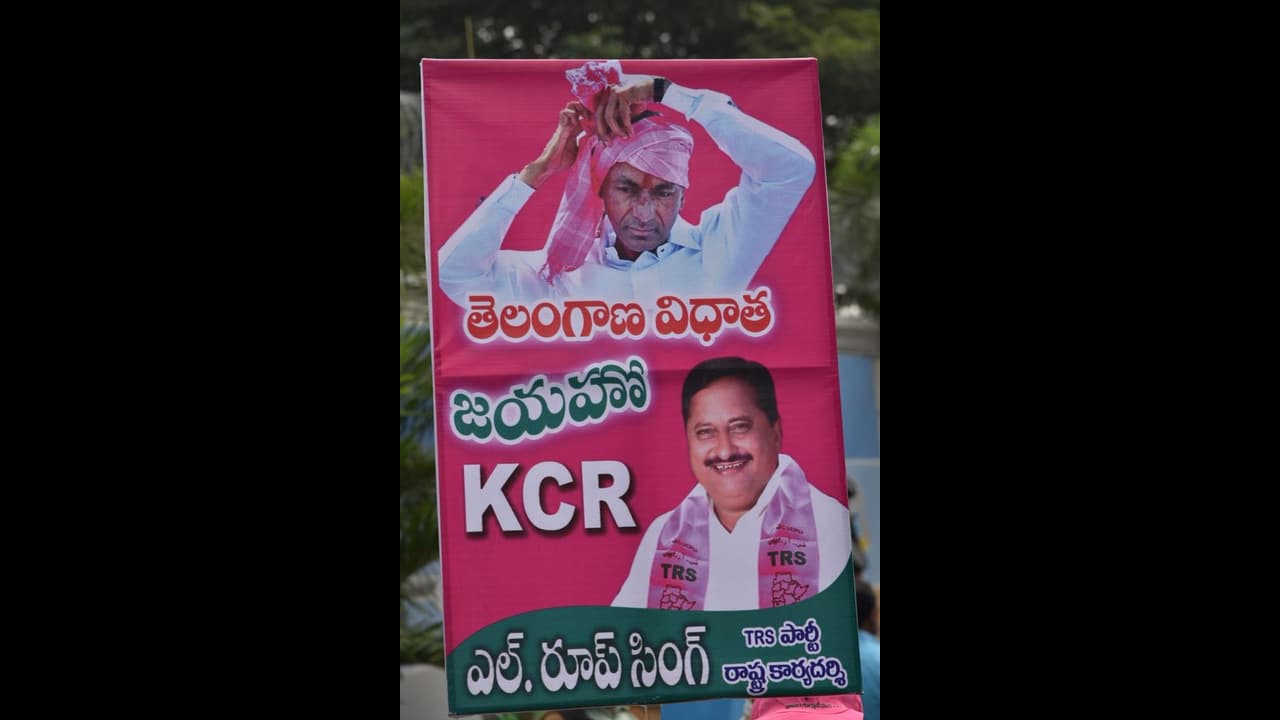 K Chandrashekar Rao led TRS retains power in Telangana