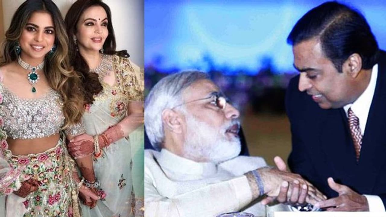 ಅಂಬಾನಿ ಮಗಳ ಮದುವೆಗೆ ಮೋದಿ ಹೋಗ್ತಾರಾ? ಅಂಬಾನಿ ಮಗಳ ಮದುವೆಗೆ ಮೋದಿ ಹೋಗ್ತಾರಾ?