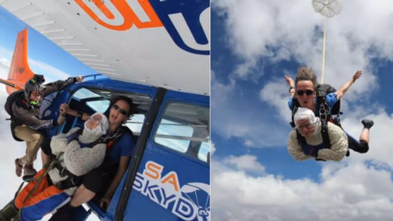 വയസ്സ് 102 ആയെങ്കിലെന്താ, അമ്മൂമ്മ നിലത്തൊന്നുമല്ല... വയസ്സ് 102 ആയെങ്കിലെന്താ, അമ്മൂമ്മ നിലത്തൊന്നുമല്ല...