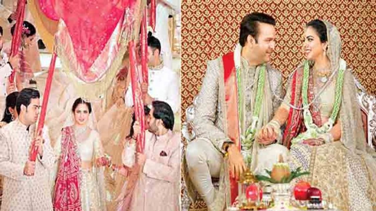 అంగరంగ వైభవంగా ఈశా అజయ్ పెళ్లి.. అతిరధుల దీవెనలిలా అంగరంగ వైభవంగా ఈశా అజయ్ పెళ్లి.. అతిరధుల దీవెనలిలా