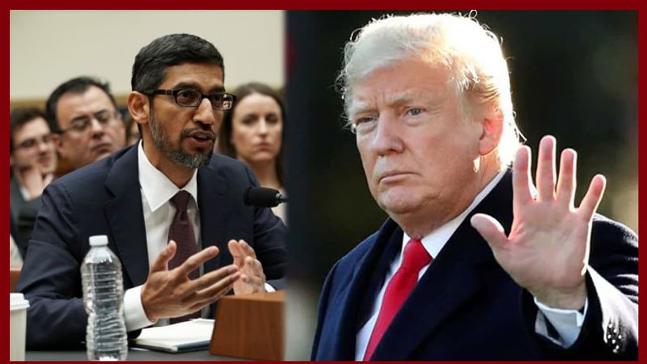 ಈಡಿಯಟ್ ಎಂದು ಸರ್ಚ್ ಮಾಡಿದಾಗ ಟ್ರಂಪ್ ಪೋಟೊ: Google ಸಿಇಒ ಹೇಳಿದ್ದೇನು?