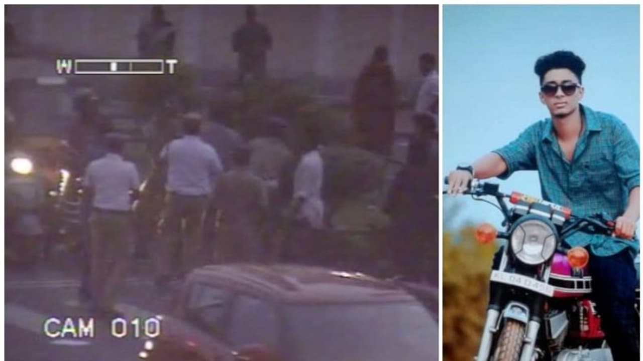 നടുറോഡില് പൊലീസിനെ വളഞ്ഞിട്ട് തല്ലിയ എസ്എഫ്ഐക്കാർ ഒളിവില്; സിസിടിവി ദൃശ്യങ്ങൾ പുറത്ത് നടുറോഡില് പൊലീസിനെ വളഞ്ഞിട്ട് തല്ലിയ എസ്എഫ്ഐക്കാർ ഒളിവില്; സിസിടിവി ദൃശ്യങ്ങൾ പുറത്ത്