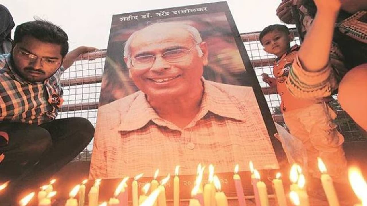 നരേന്ദ്ര ധബോൽക്കർ വധം: മൂന്ന് പ്രതികൾക്ക് ജാമ്യം നരേന്ദ്ര ധബോൽക്കർ വധം: മൂന്ന് പ്രതികൾക്ക് ജാമ്യം