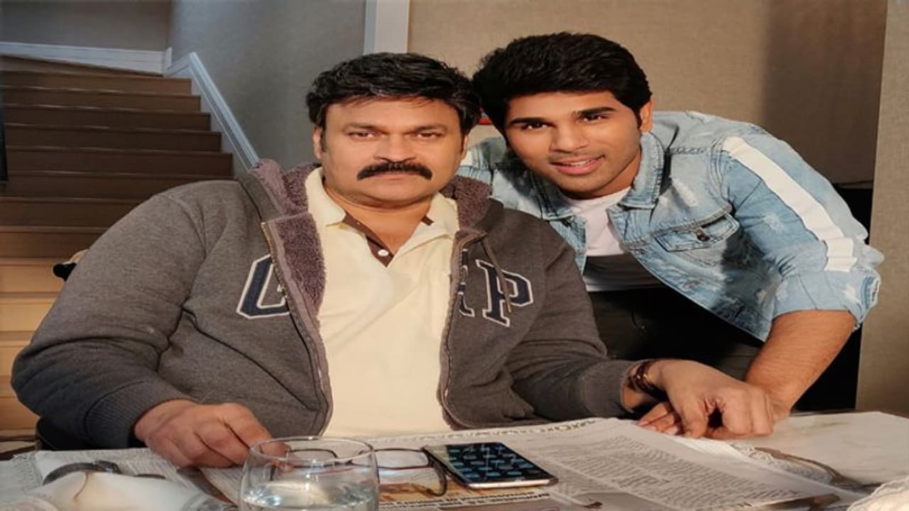 అల్లు శిరీష్ కు తండ్రిగా మెగా క్యాంప్ హీరో అల్లు శిరీష్ కు తండ్రిగా మెగా క్యాంప్ హీరో