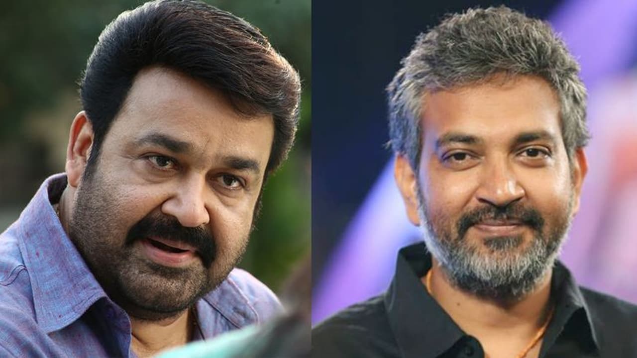 రాజమౌళి చేత మోహన్ లాల్ కు చెప్పిస్తారా? రాజమౌళి చేత మోహన్ లాల్ కు చెప్పిస్తారా?