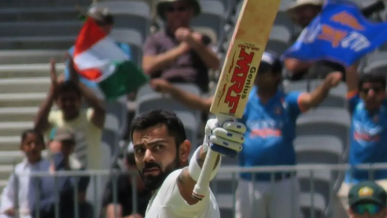 ಪರ್ತ್ ಟೆಸ್ಟ್: ಸಚಿನ್, ಕ್ಲೈವ್ ಲಾಯ್ಡ್ ದಾಖಲೆ ಸರಿಗಟ್ಟಿದ ವಿರಾಟ್ ಕೊಹ್ಲಿ! ಪರ್ತ್ ಟೆಸ್ಟ್: ಸಚಿನ್, ಕ್ಲೈವ್ ಲಾಯ್ಡ್ ದಾಖಲೆ ಸರಿಗಟ್ಟಿದ ವಿರಾಟ್ ಕೊಹ್ಲಿ!