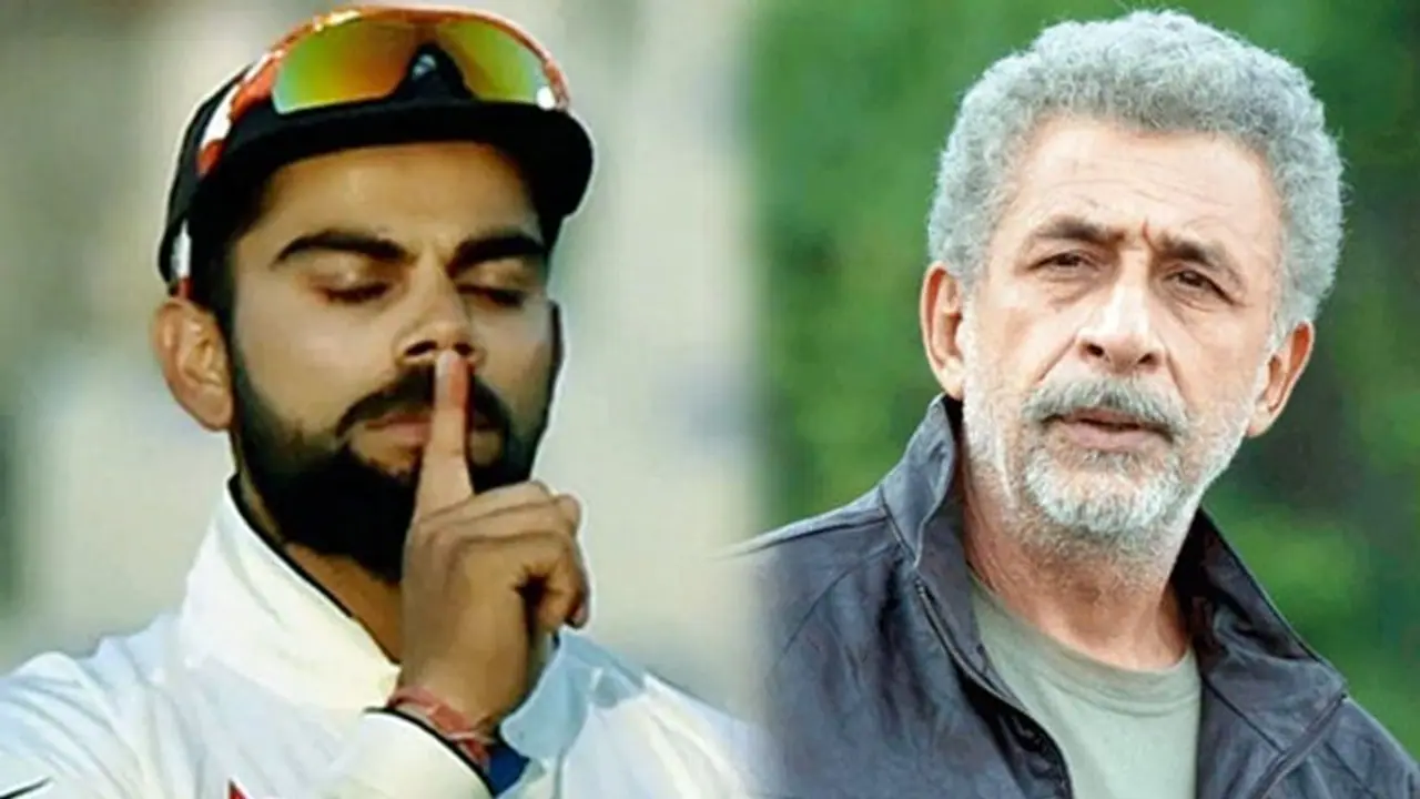 “World’s worst behaved player”: Naseeruddin Shah slams Virat Kohli