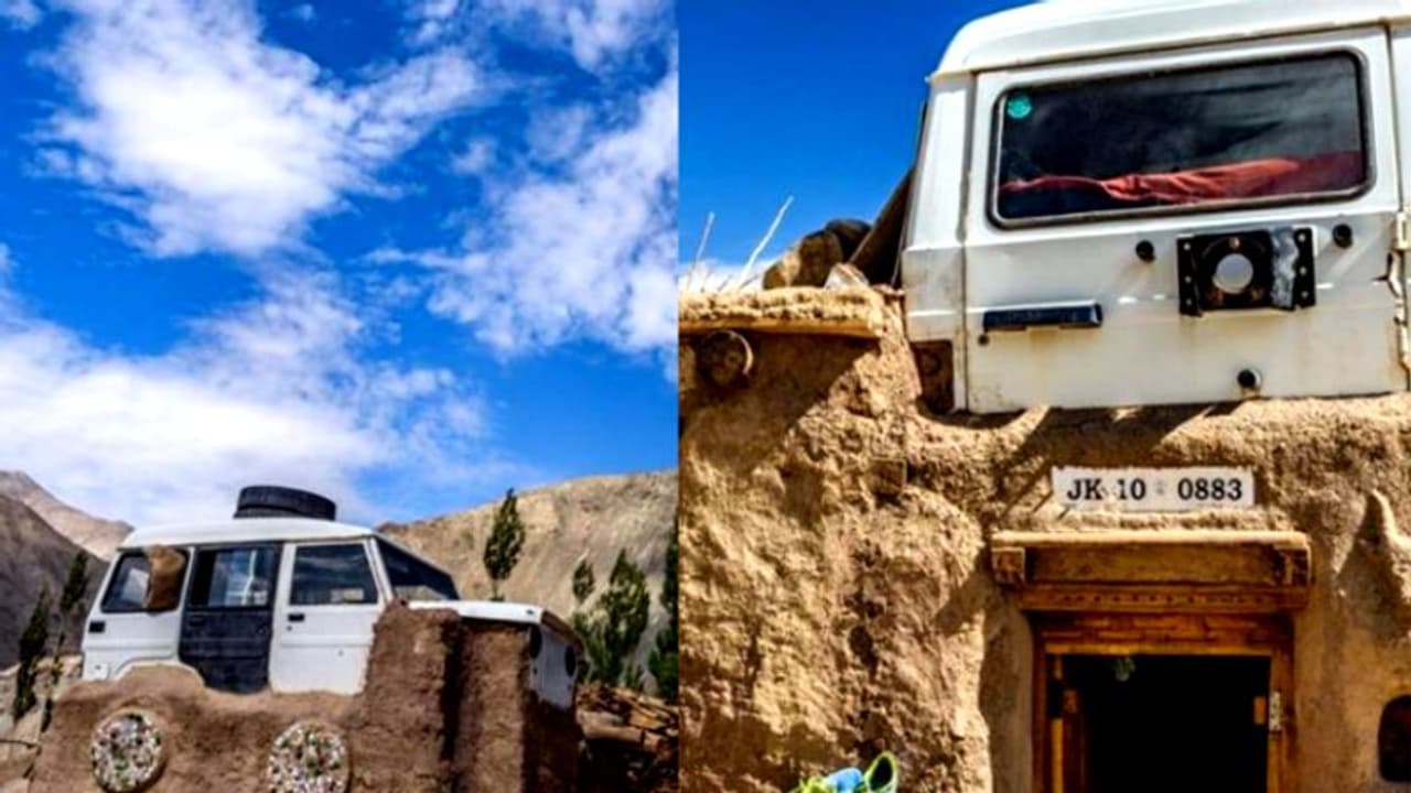 മഹീന്ദ്രയെ അമ്പരപ്പിച്ച ആ 'ജീപ്പ് വീടിന്റെ' രഹസ്യം പുറത്ത്! മഹീന്ദ്രയെ അമ്പരപ്പിച്ച ആ 'ജീപ്പ് വീടിന്റെ' രഹസ്യം പുറത്ത്!