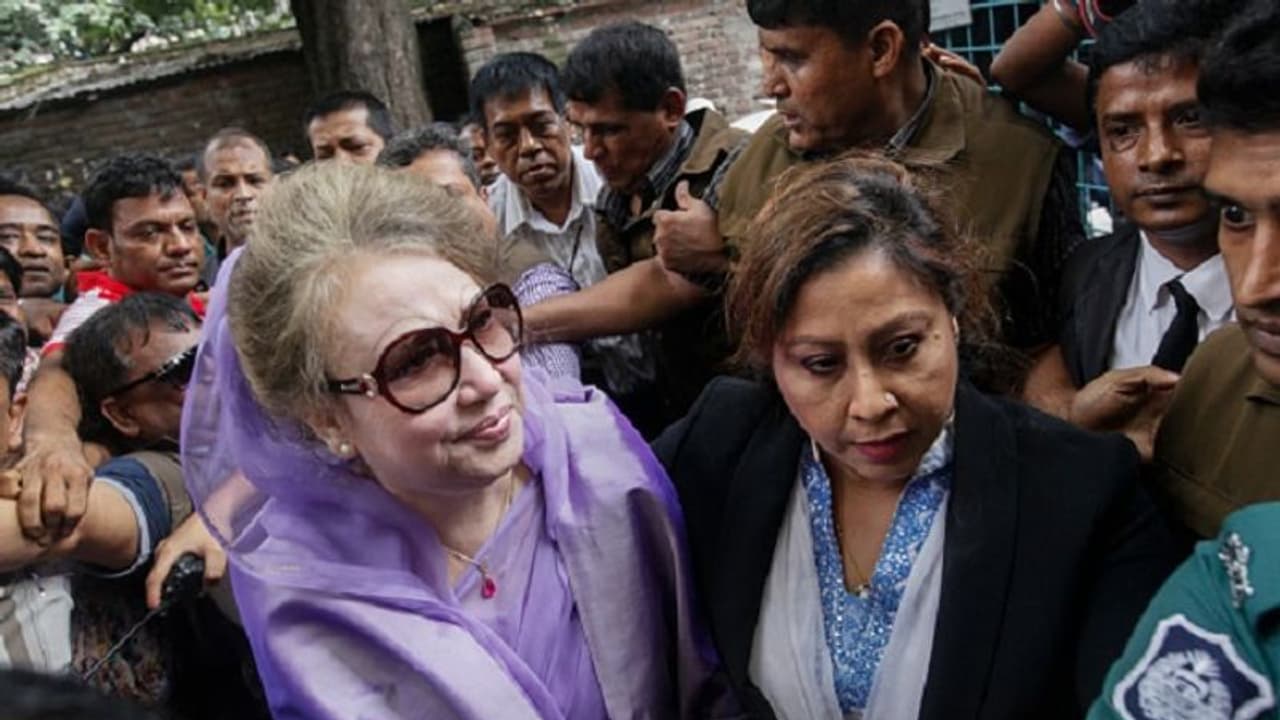 Bangladesh high court’s disqualification of Begum Khaleda Zia to fight elections offers virtual walkover to Sheikh Hasina Wazed Bangladesh high court’s disqualification of Begum Khaleda Zia to fight elections offers virtual walkover to Sheikh Hasina Wazed