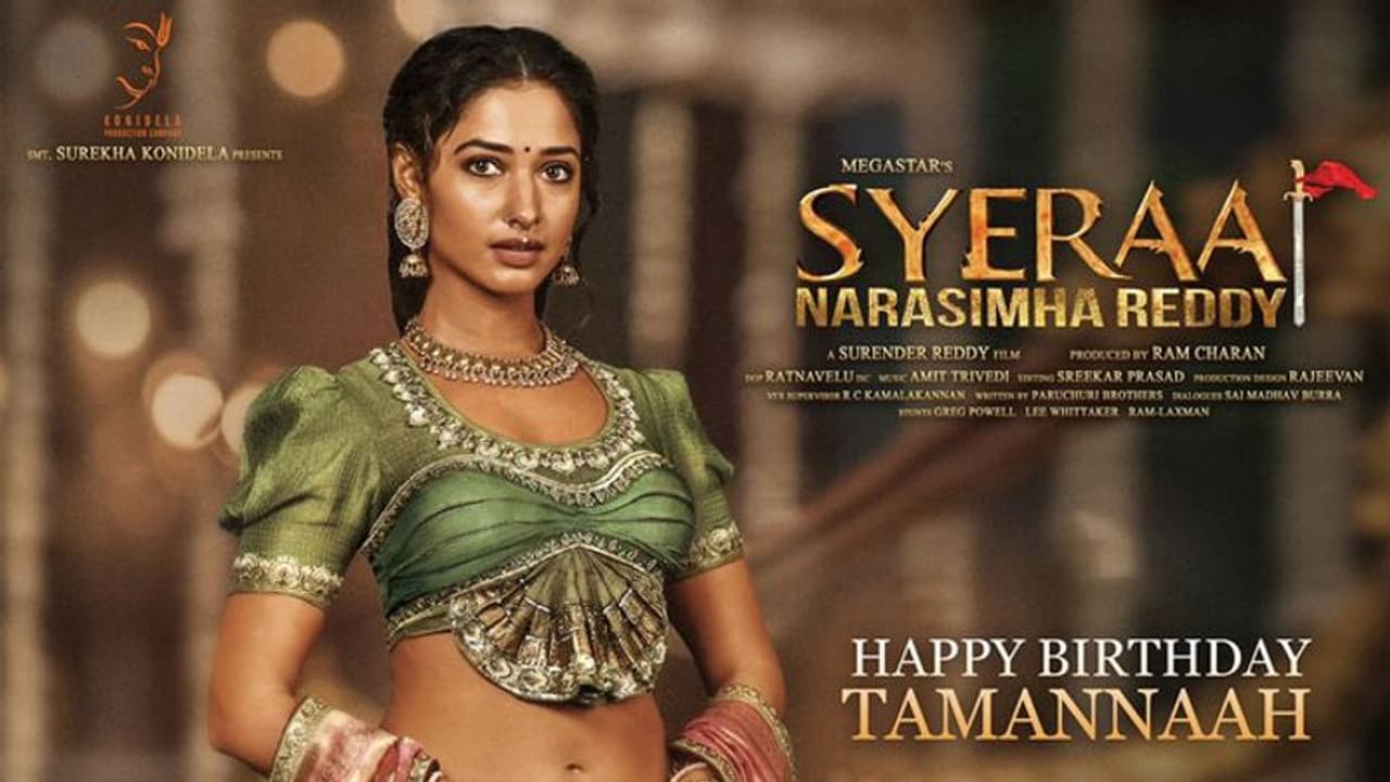 'సై రా'లో తమన్నా గెటప్ ఇదే! 'సై రా'లో తమన్నా గెటప్ ఇదే!