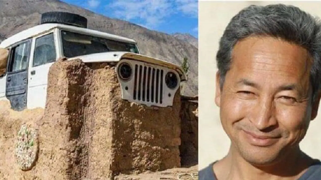 Real life Phuntsok Wangdu from 3 Idiots now builds a house from a jeep Real life Phuntsok Wangdu from 3 Idiots now builds a house from a jeep
