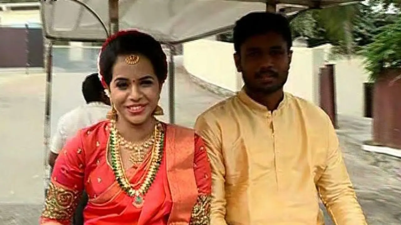 Indian cricketer Sanju Samson marries long time girlfriend