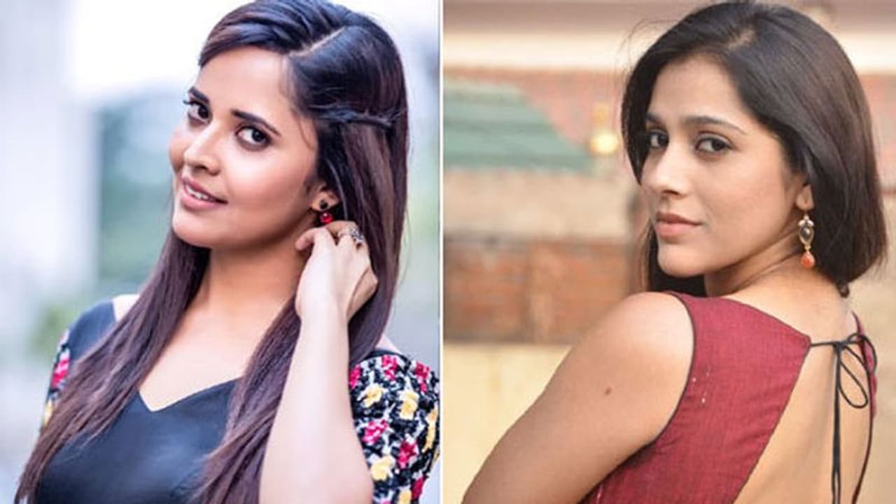 అనసూయ కంటే నేనే బెటర్.. రష్మి కామెంట్స్! అనసూయ కంటే నేనే బెటర్.. రష్మి కామెంట్స్!