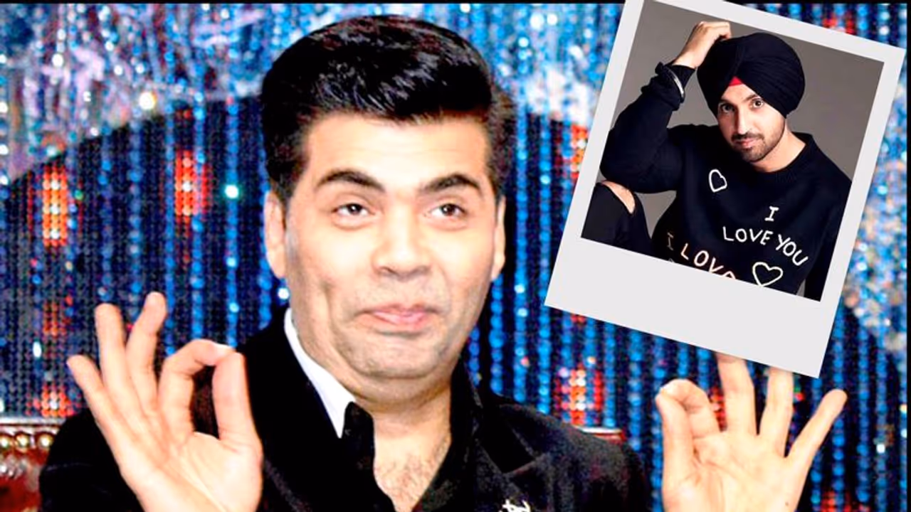 Filmmaker Karan Johar shares the time singer Diljit Dosanjh made him cry