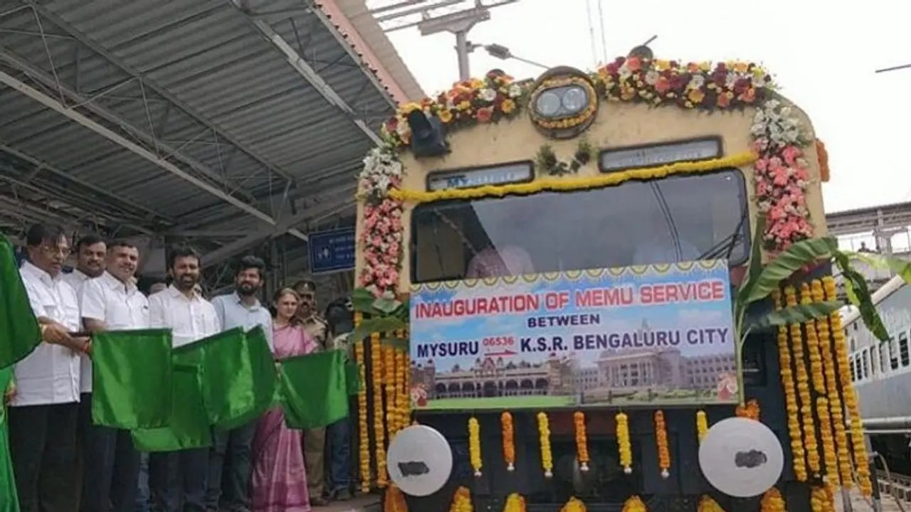 New MEMU train to cover Bengaluru Mysuru in three hours