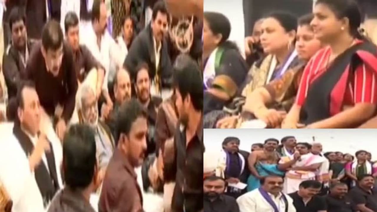 ప్రత్యేక హోదా: జంతర్ మంతర్ వద్ద వైసిపి దీక్ష ప్రత్యేక హోదా: జంతర్ మంతర్ వద్ద వైసిపి దీక్ష