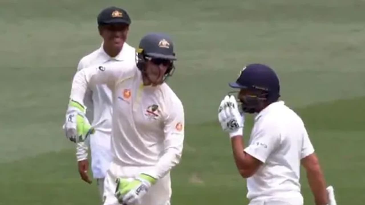 When Tim Paine tried to break Rohit Sharma's focus with amusing quips from behind stumps