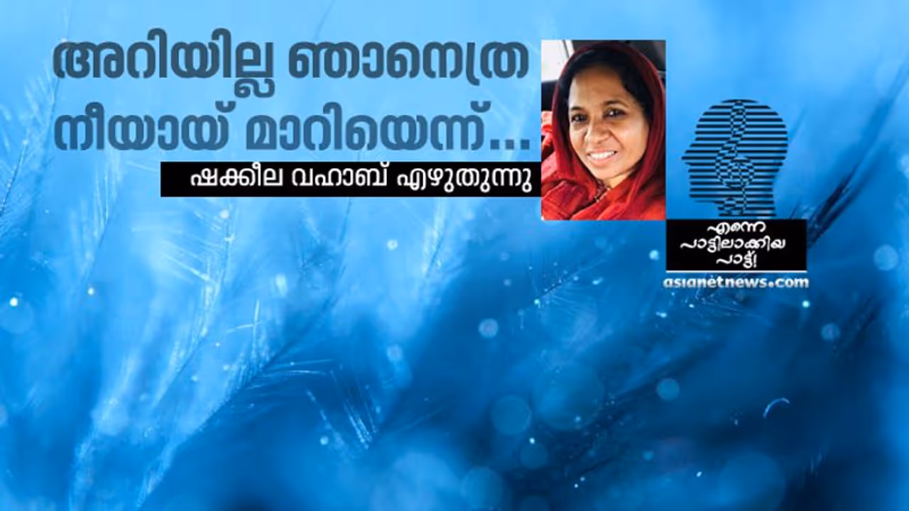 മുറിവുണക്കുന്ന ഒരു പാട്ട്! മുറിവുണക്കുന്ന ഒരു പാട്ട്!