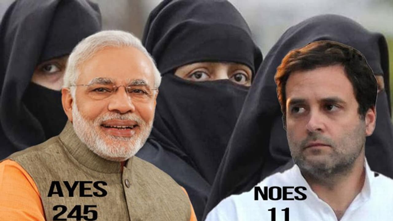 Lok Sabha passes triple talaq Bill with 245 ayes against 11 noes: Step closer to gender equality for Muslim women