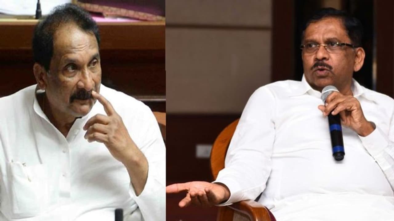 ದುಂದು ವೆಚ್ಚ, ಡಿಸಿಎಂ ಪರಂ ಗರಂ: ಕೆ.ಜೆ. ಜಾರ್ಜ್ ಪ್ರಸ್ತಾವನೆಗೂ ಬ್ರೇಕ್ ದುಂದು ವೆಚ್ಚ, ಡಿಸಿಎಂ ಪರಂ ಗರಂ: ಕೆ.ಜೆ. ಜಾರ್ಜ್ ಪ್ರಸ್ತಾವನೆಗೂ ಬ್ರೇಕ್