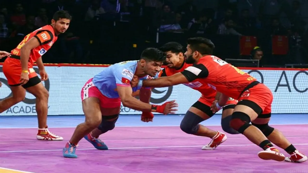 PKL 2018: Bengaluru Bulls thrash Jaipur Pink Panthers to enter play offs PKL 2018: Bengaluru Bulls thrash Jaipur Pink Panthers to enter play offs