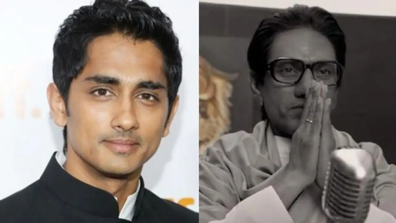 Siddharth attacks Thackeray trailer: 'Stop Selling Hate' also calls Nawazuddin Siddiqui's film 'anti South Indian'