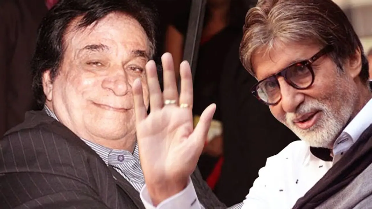 Amitabh Bachchan mourns Kader Khan’s death in a heartfelt note