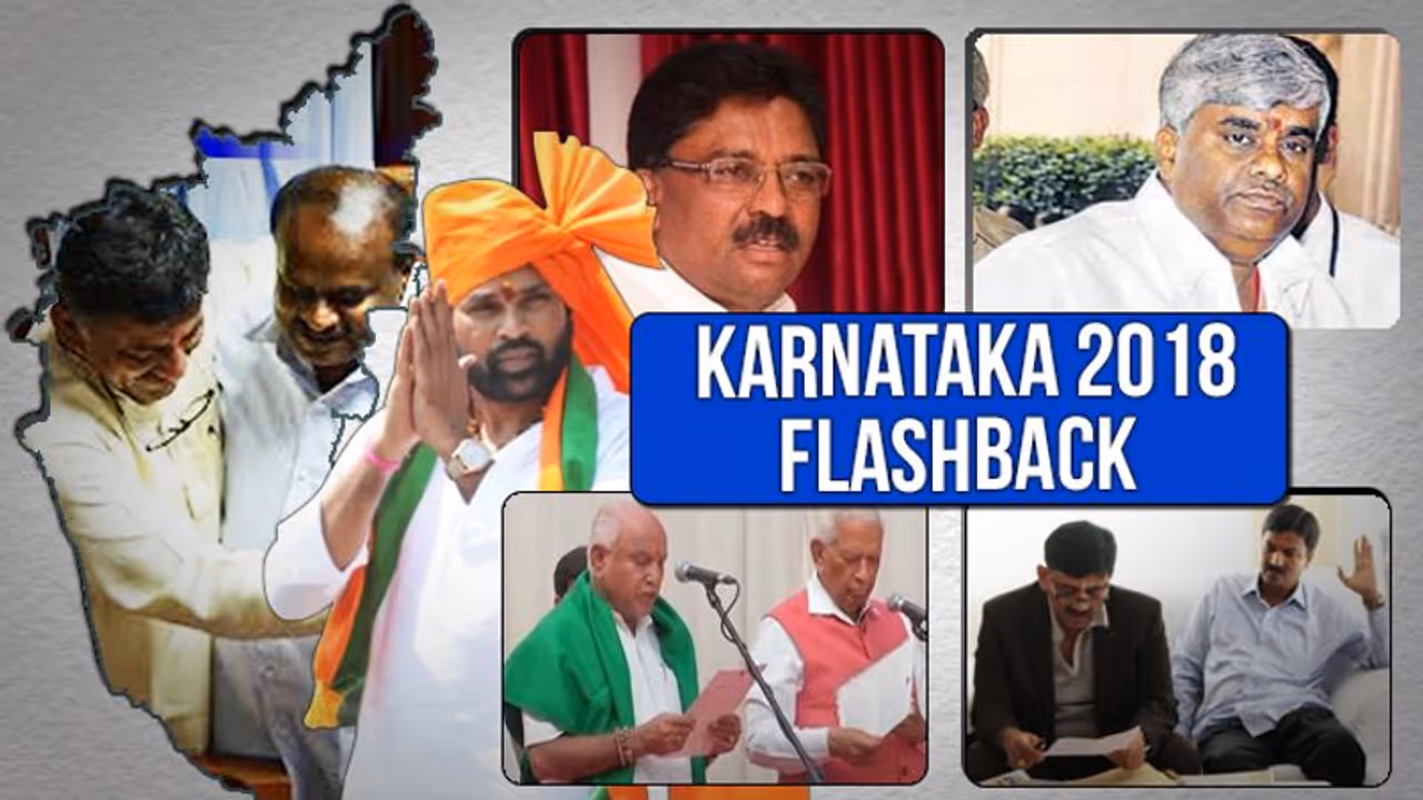Political drama that played out in 2018 in Karnataka Political drama that played out in 2018 in Karnataka