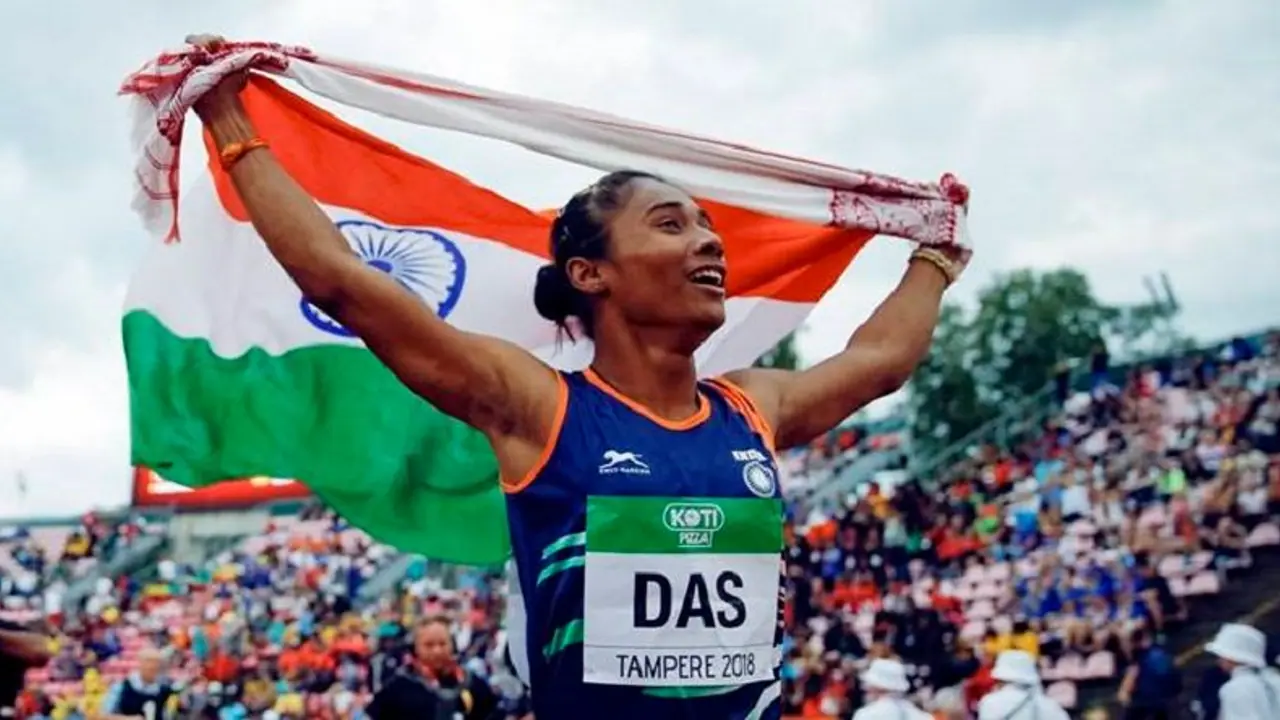 Hima Das continues sensational run, claims 5th gold in July