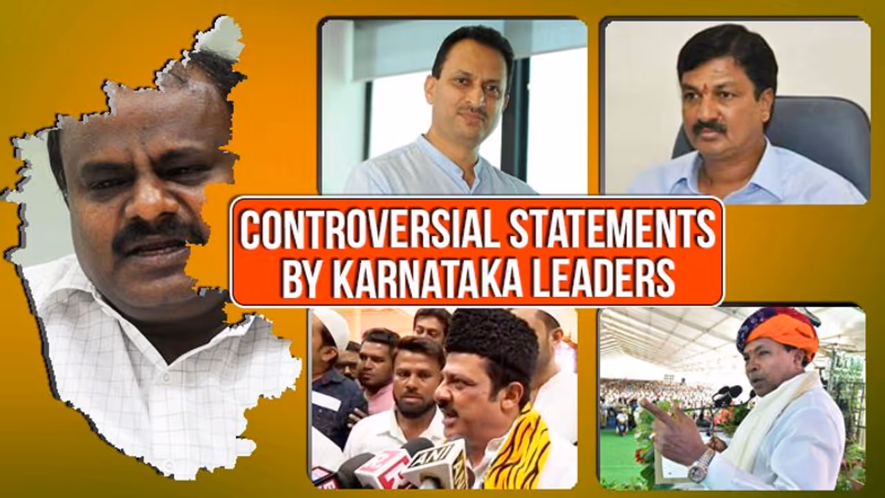 Karnataka leaders who courted controversy in 2018