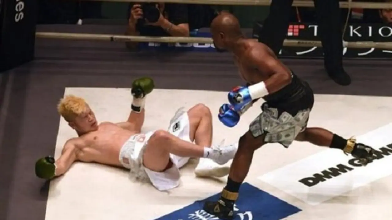 140 ಸೆಕೆಂಡ್ನಲ್ಲಿ 63 ಕೋಟಿ ಗೆದ್ದ ಫ್ಲಾಯ್ಡ್ ಮೇವೆದರ್ 140 ಸೆಕೆಂಡ್ನಲ್ಲಿ 63 ಕೋಟಿ ಗೆದ್ದ ಫ್ಲಾಯ್ಡ್ ಮೇವೆದರ್