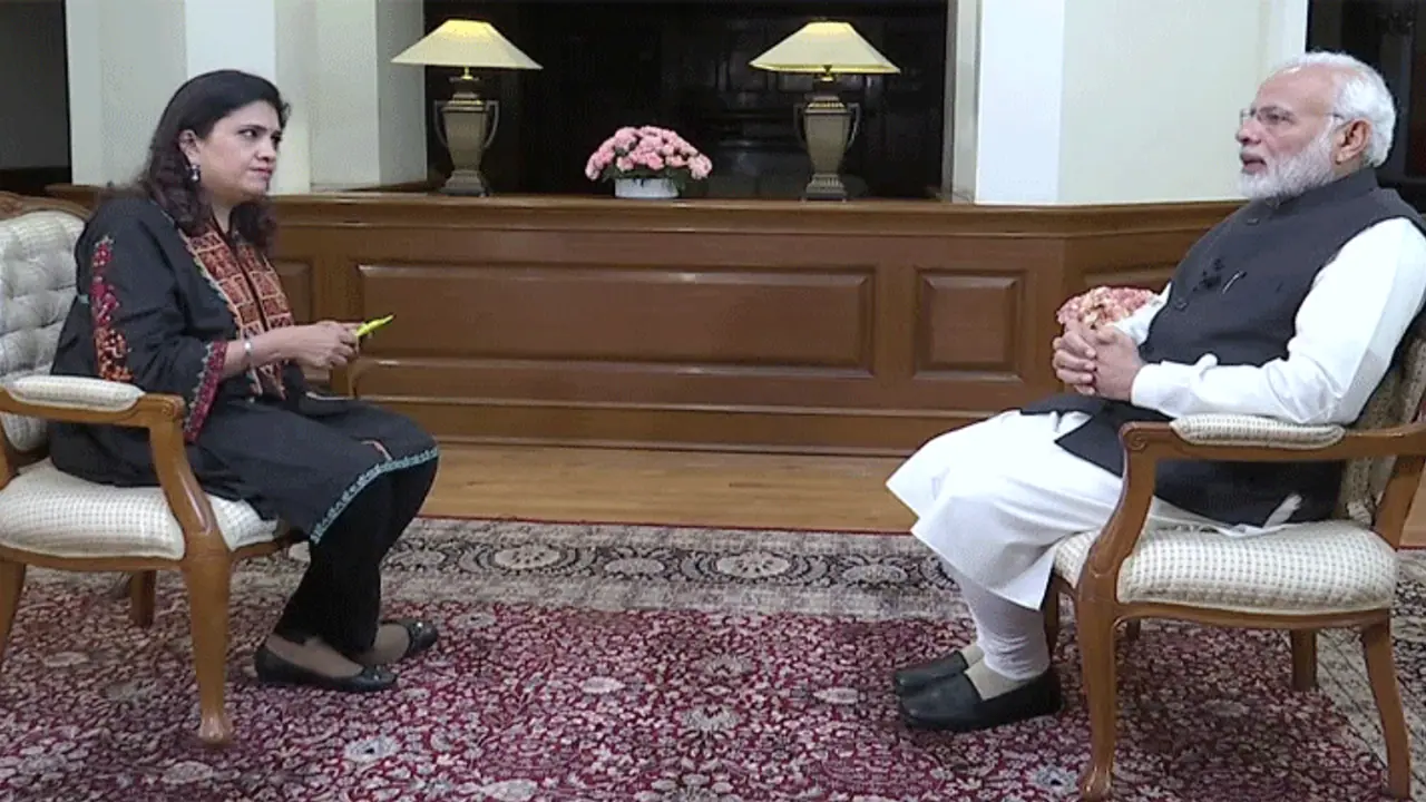 पीएम मोदी का चल रहा था इंटरव्यू, तभी न्यूज़ एजेन्सी की वेबसाइट पर क्या हुआ जानें