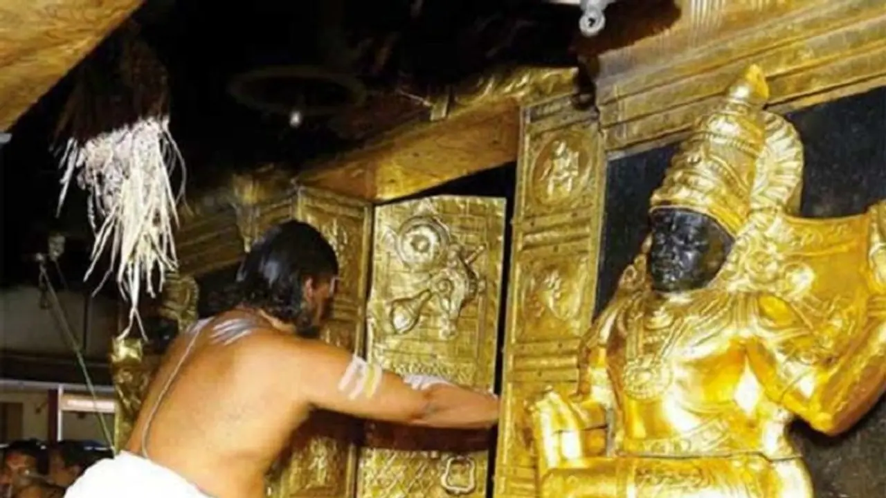 Sabarimala temple door reopens after ritualistic purification of Ayyappa shrine