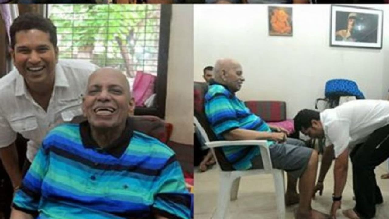 ಕ್ರಿಕೆಟ್​ ದೇವರು ಸಚಿನ್ ತೆಂಡೂಲ್ಕರ್ ಪ್ರೀತಿಯ ಗುರು ಇನ್ನಿಲ್ಲ