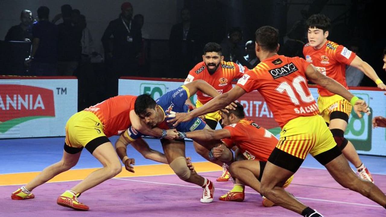 ಪ್ರೊ ಕಬಡ್ಡಿ: 2ನೇ ಕ್ವಾಲಿಫೈಯರ್‌’ನಲ್ಲಿ ಗುಜರಾತ್‌ ಯು.ಪಿ.ಯೋಧಾ ಸೆಣಸು