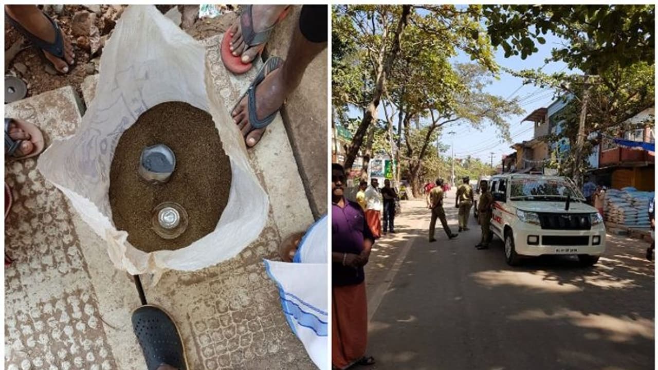 കണ്ണൂരിൽ ദിനേശ് ബീഡി കമ്പനിക്ക് സമീപം ബോംബേറ് കണ്ണൂരിൽ ദിനേശ് ബീഡി കമ്പനിക്ക് സമീപം ബോംബേറ്