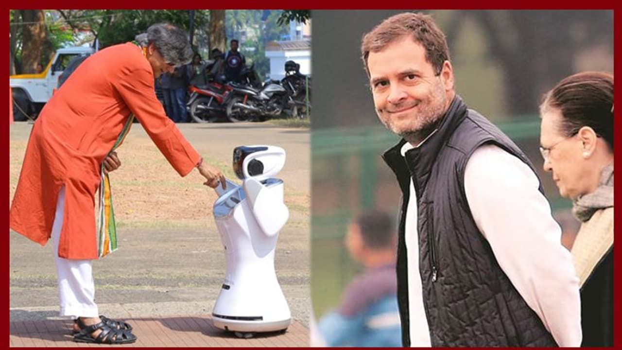 'രാഹുല് പ്രധാനമന്ത്രിയാവുമോ?' റോബോട്ടിന്റെ ചോദ്യത്തിന് തകര്പ്പന് മറുപടിയുമായി ശശി തരൂര് 'രാഹുല് പ്രധാനമന്ത്രിയാവുമോ?' റോബോട്ടിന്റെ ചോദ്യത്തിന് തകര്പ്പന് മറുപടിയുമായി ശശി തരൂര്