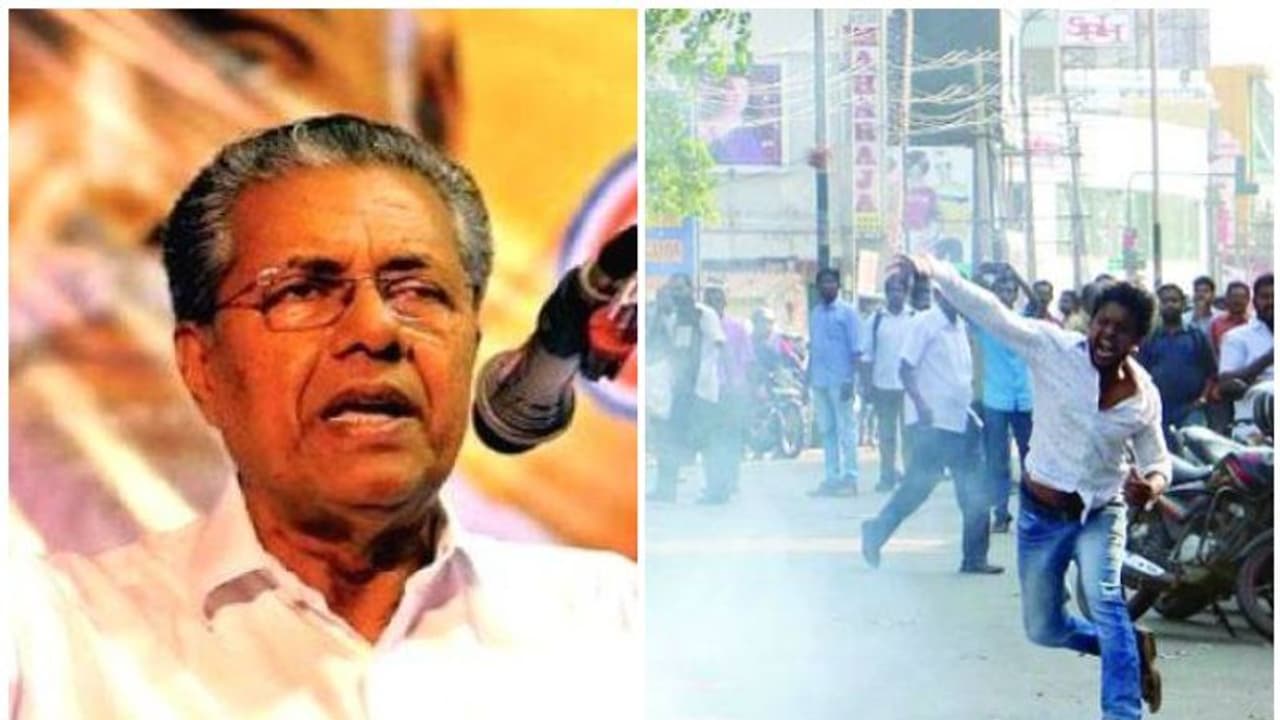 92% cases of violence carried out by Sangh Parivar? BJP calls Pinarayi Vijayan 'liar'