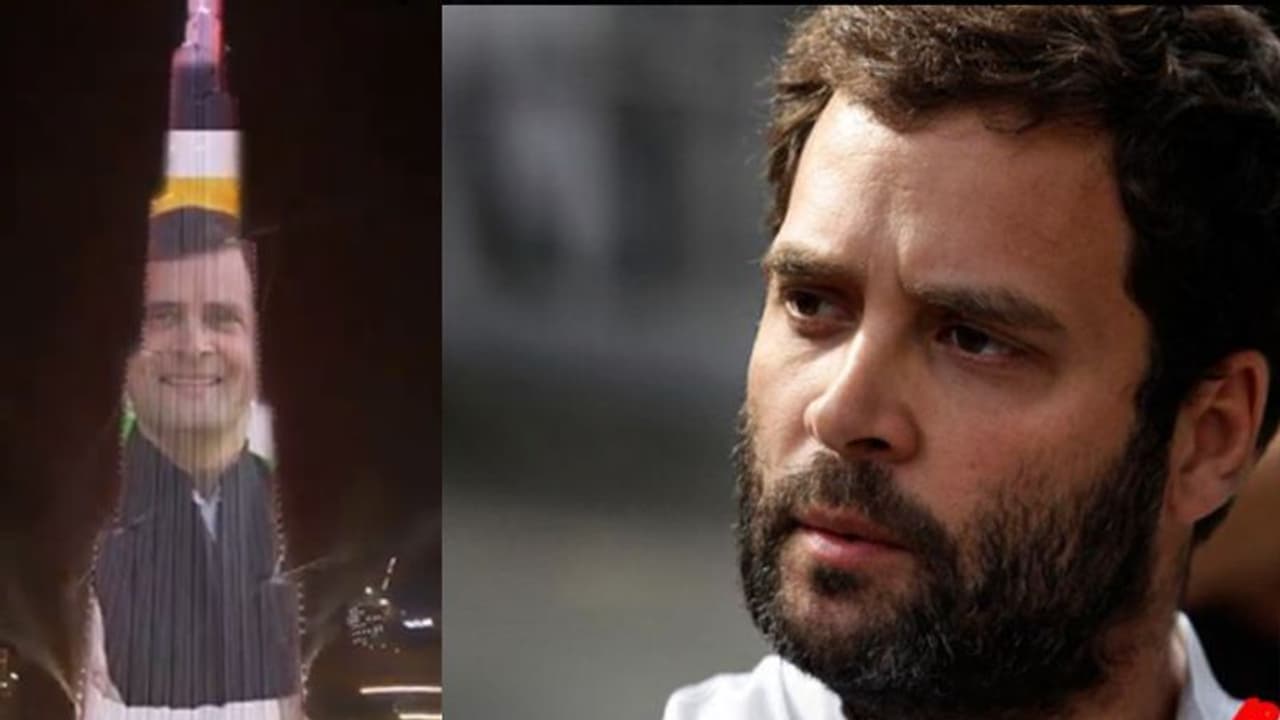 ಬುರ್ಜ್ ಖಲೀಫಾ ಮೇಲೆ ರಾಹುಲ್ ಫೋಟೋ ಪ್ರದರ್ಶನ? ಬುರ್ಜ್ ಖಲೀಫಾ ಮೇಲೆ ರಾಹುಲ್ ಫೋಟೋ ಪ್ರದರ್ಶನ?