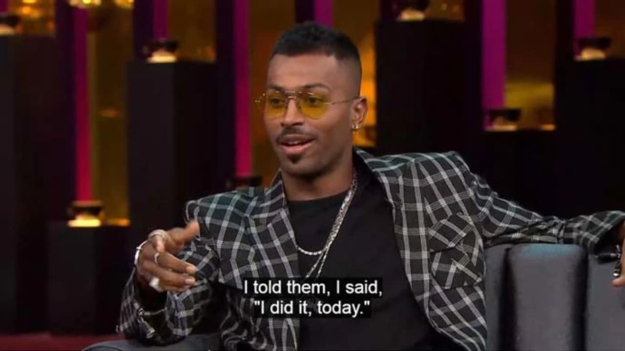 Comments on ‘Koffee with Karan’: Hardik Pandya responds to BCCI’s show cause notice