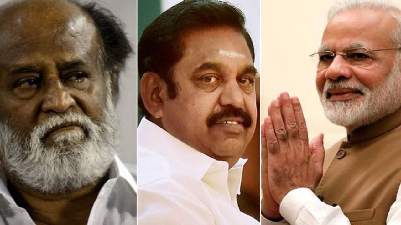 രജനികാന്തോ എഐഡിഎംകെയോ? ബിജെപി വാതില് തുറന്നിട്ടിരിക്കുന്നുവെന്ന് മോദി രജനികാന്തോ എഐഡിഎംകെയോ? ബിജെപി വാതില് തുറന്നിട്ടിരിക്കുന്നുവെന്ന് മോദി