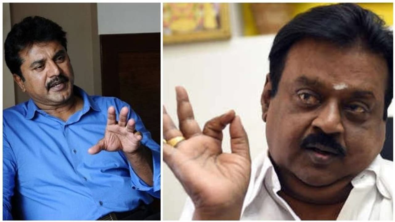 விஜயகாந்துடன் கூட்டணி வைக்க ஓகே சொன்ன சரத்குமார்..! சூடு பிடிக்கும் அரசியல் விமர்சனம்..! விஜயகாந்துடன் கூட்டணி வைக்க ஓகே சொன்ன சரத்குமார்..! சூடு பிடிக்கும் அரசியல் விமர்சனம்..!