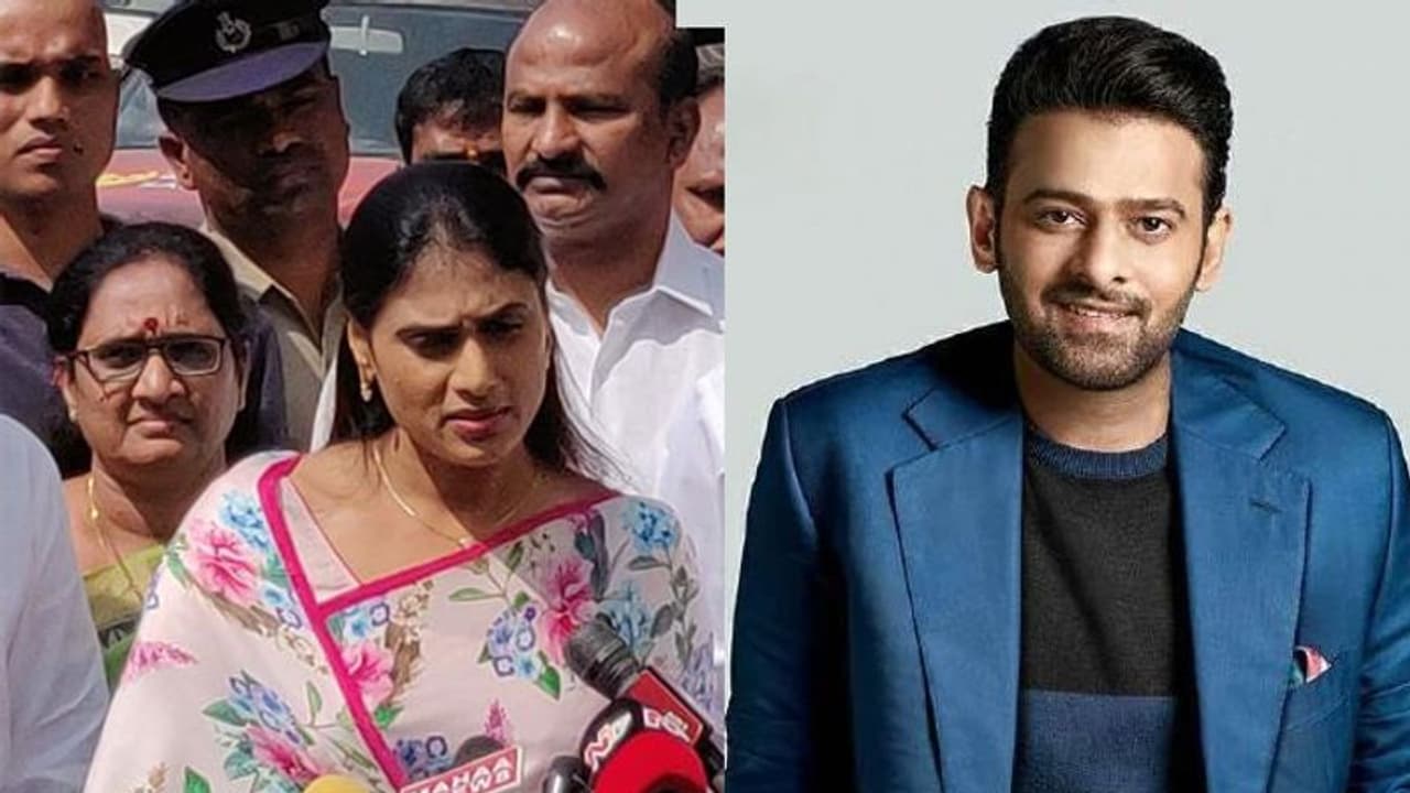 ప్రభాస్ తో ఎఫైర్.. స్పందించిన వైఎస్ షర్మిల! ప్రభాస్ తో ఎఫైర్.. స్పందించిన వైఎస్ షర్మిల!