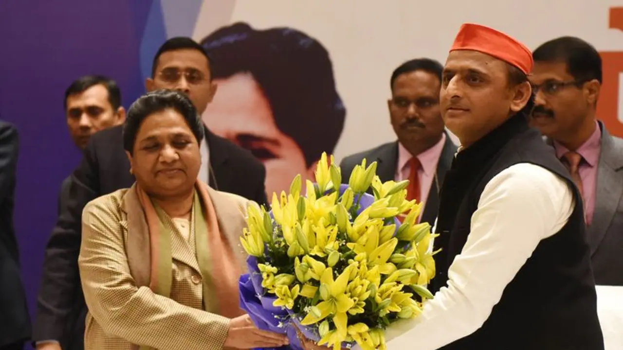 SP BSP alliance a bid to save disproportionate assets of Yadavs, Mayawati